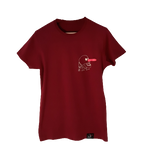 CLASSIC LOGO TEE - BURGUNDY